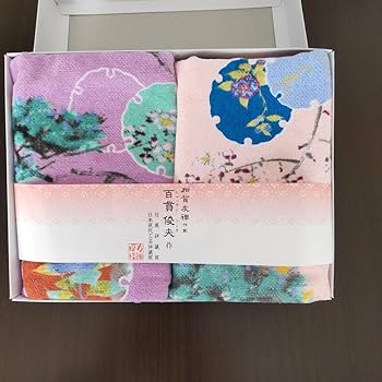 Amazon.co.jp: 加賀友禅 百貫華峰 (百貫俊夫) 氏のタオル